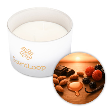 Świeca zapachowa z wosku sojowego ScentLoop Golden Honey 100g