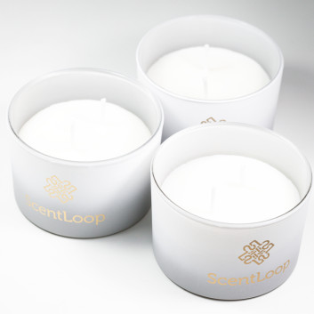 Świeca zapachowa z wosku sojowego ScentLoop Coconut 100g