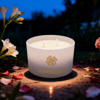 Świeca zapachowa z wosku sojowego ScentLoop Evening Bloom 100g