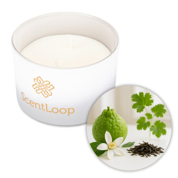 Świeca zapachowa z wosku sojowego ScentLoop White Ritual 100g
