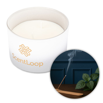 Świeca zapachowa z wosku sojowego ScentLoop Black Crystal 100g