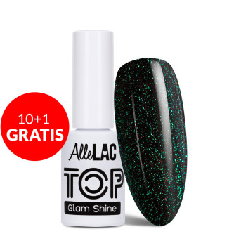 10+1gratis Top Glam Shine no wipe AlleLac Chrisolite 5g Nr 4