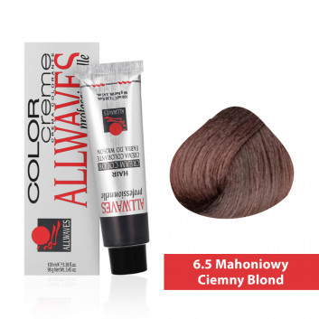 Farba do włosów Allwaves Cream Color mahoniowy ciemny blond 6.5 100 ml