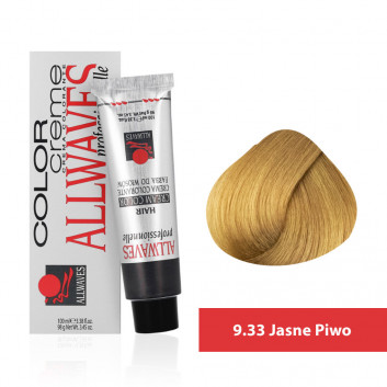 Farba do włosów Allwaves Cream Color jasne piwo 9.33 100 ml