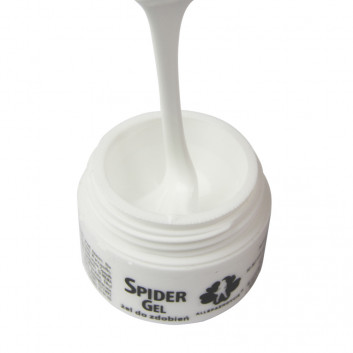 Żel do zdobień Spider Gel biały white 3 ml