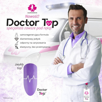 Doctor Top MollyLac innowacyjny samo naprawiający się top no wipe 10 g
