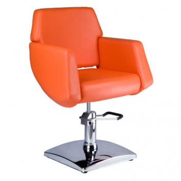 BS Fotel fryzjerski Nico pomarańczowy BD-1088