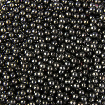 Ozdoba do paznokci Bulion Lux kawior Black 1 mm 4 g Nr 4