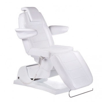 BS Elektryczny fotel kosmetyczny Bologna biały BG 228