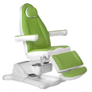 Elektryczny fotel kosmetyczny Mazaro BS zielony BR 6672