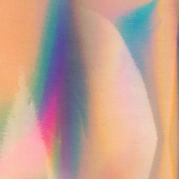 Folia transferowa 100 cm lustrzana chrome holograficzna Nr 3