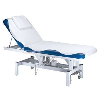 BS Łóżko do masażu elektryczne BD-8230 biało-niebieski