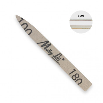 Pilnik do paznokci bezpieczny pakiet kredka ołówek MollyLac Slim 100/180