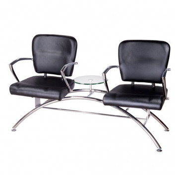 Krzesło do poczekalni Livio BS czarne BD-6709(1003)