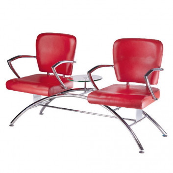 Krzesło do poczekalni Livio BS czerwone BD-6709(1003)