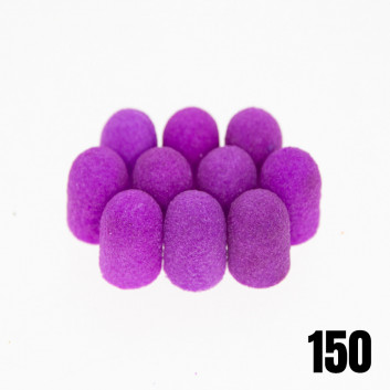 Kapturki do pedicure 7mm gradacja 150 100szt Fabric Podo AlleMed Fioletowy Purple