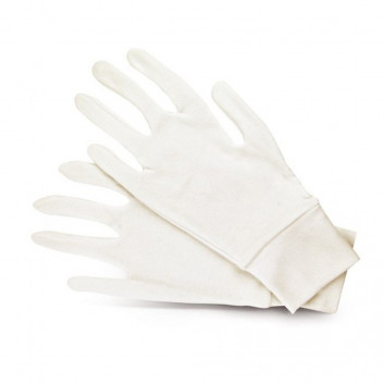 Rękawiczki kosmetyczne bawełniane ze ściągaczem Donegal 2 szt Nr 6105