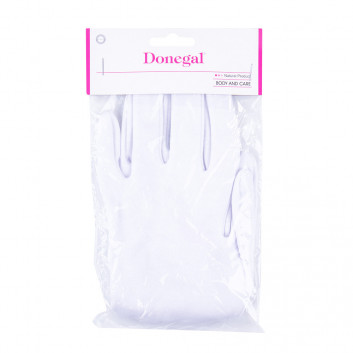 Rękawiczki kosmetyczne bawełniane ze ściągaczem Donegal 2 szt Nr 6105