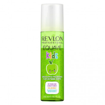 Odżywka dla dzieci o zapachu jabłkowym ułatwiająca rozczesywanie włosów Revlon Equave kids apple detangling conditioner 200 ml