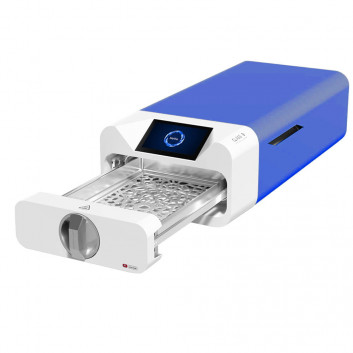 Autoklaw Enbio S LED Light + Filtr Wody GRATIS + Paszport techniczny + Certyfikat Bezpieczeństwa GRATIS niebieski