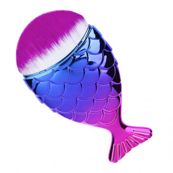 Pędzel rybka chubby mermaid brush kolor Galaxy