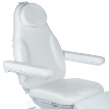 Elektryczny fotel kosmetyczny BS MODENA biały BD 8194