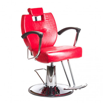 Fotel barberski BS HEKTOR BH-3208 Czerwony