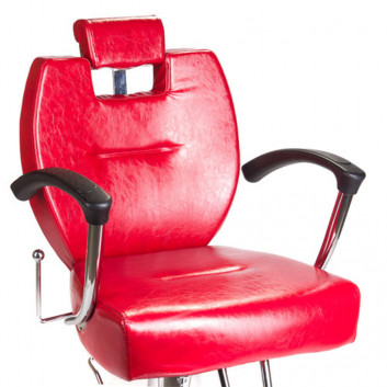 BS Fotel barberski Hektor BH-3208 czerwony