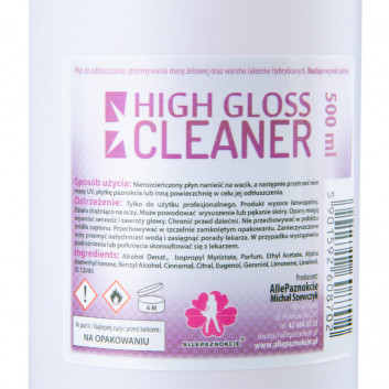 Cleaner zapachowy odtłuszczacz nadający wysoki połysk High Gloss 500 ml