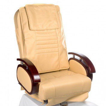 Fotel do pedicure z masażem BS beżowy BR-3820D