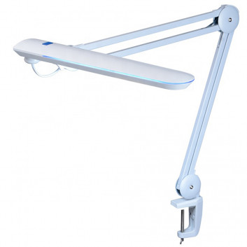 Ledowa lampa na biurko warsztatowa 14 W energooszczędna bezcieniowa biała Nr 9502