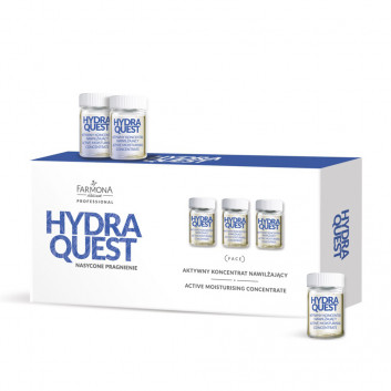 Aktywny koncentrat nawilżający Farmona Hydra Quest 10x5 ml