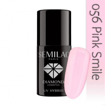 Lakier hybrydowy Semilac Pink Smile 7ml Nr 56