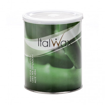 Wosk do depilacji w puszce ItalWax Aloe aromatyczny transparentny 800 ml