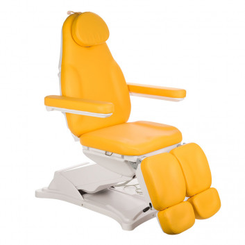Elektryczny fotel kosmetyczny BS Modena Pedi miodowy BD-8294