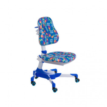 BS Fotel dla dzieci do biurka BX-001 niebieski