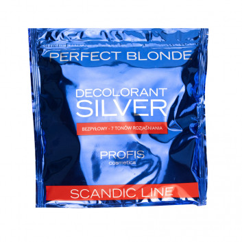 Rozjaśniacz do włosów Profis Scandic Decolorant Silver 500 g