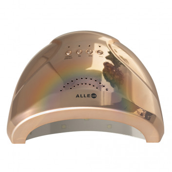 Lampa do paznokci UV/LED 48W do lakierów hybrydowych żelowych AlleLux 1 Holograficzna Złota Holo Gold