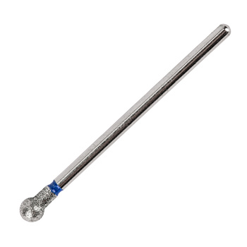 Frez diamentowy kulka 4 mm niebieski średni