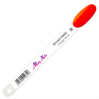ProArt Paste Orange Neon Molly Nails Nagelstäbchen-Set Nr. 8