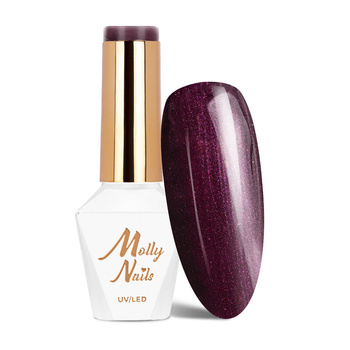 Molly Nails I'm Nudelover Liquid Violet HEMA/Di-HEMA Free Hybrid Nail Polish 8g No. 528