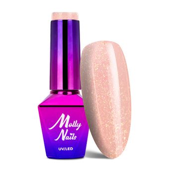 Гібридний лак Molly Nails Bling it on! Innocent 8 г № 501