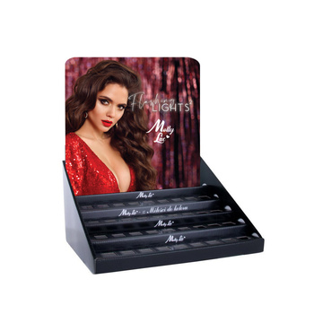 Display für 45 DUO FLASHING LIGHTS Hybridlacke à 5 ml – leer