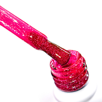 Molly Nails Hybridlack „Flashing Lights Neon Hippie Bling“ – HEMA/Di-HEMA-frei, 8 g, Nr. 644