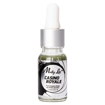 Olio profumato per unghie Casino Royale MollyLac Nail & Cuticle Oil 10 ml