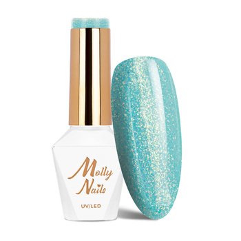 Molly Nails Winter Crystalize Candyman HEMA/Di-HEMA Free Hybrid Nail Polish 8g No. 228