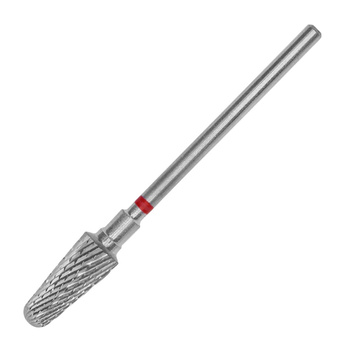 Hartmetallfräser mit abgeschrägtem Konus, rot, Staleks Expert 6/14 mm