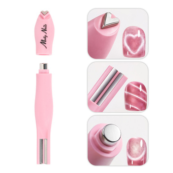 Magnetisierer für Cat-Eye-Nägel 3-in-1 von MollyNails, rosa