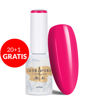 20 + 1 gratis LED/UV-Gel-Nagellack Molly Nails @Bouquet by Laskovska Rosea HEMA/Di-HEMA-frei 7 g