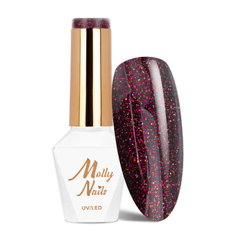 Molly Nails Shocking Shine Darkest Star HEMA/Di-HEMA-freier Hybridlack 8 g Nr. 688